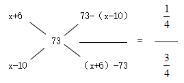 行测技巧：十字交叉原理在数量关系中的运用3