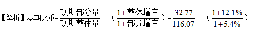 村官考试行测备考：资料分析之分数型量5