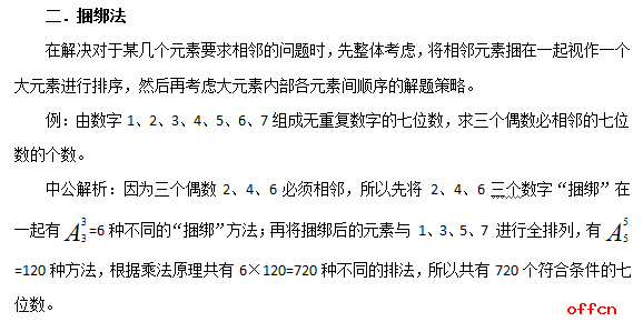 2017公务员考试行测指点：三步完美求解排列组合3