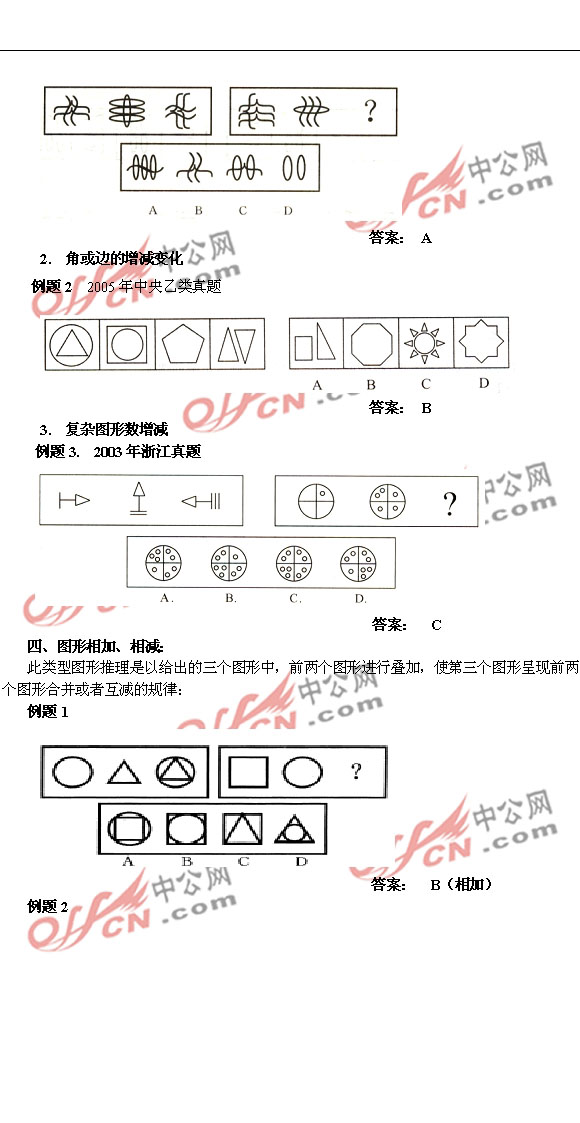 透析图形推理必考古典型（要素数量规律）3