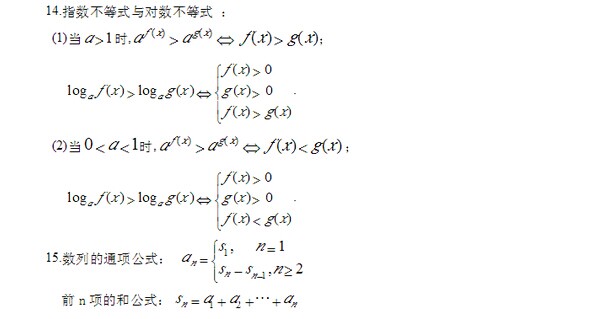 考研辅导：管理类联考数学实用公式整理（三）1