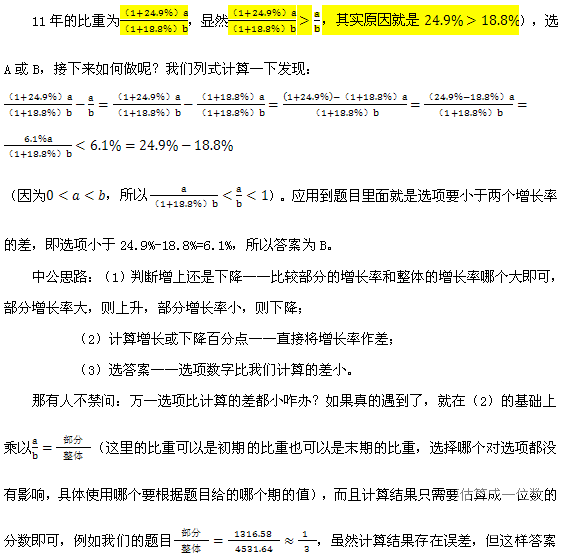 政法干警考试行测：资料分析“四步法”2